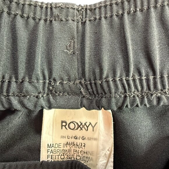 ROXY Board Shorts Black.  Elastic Waistband and Drawstring.  Size Teen Large. - Picture 4 of 8